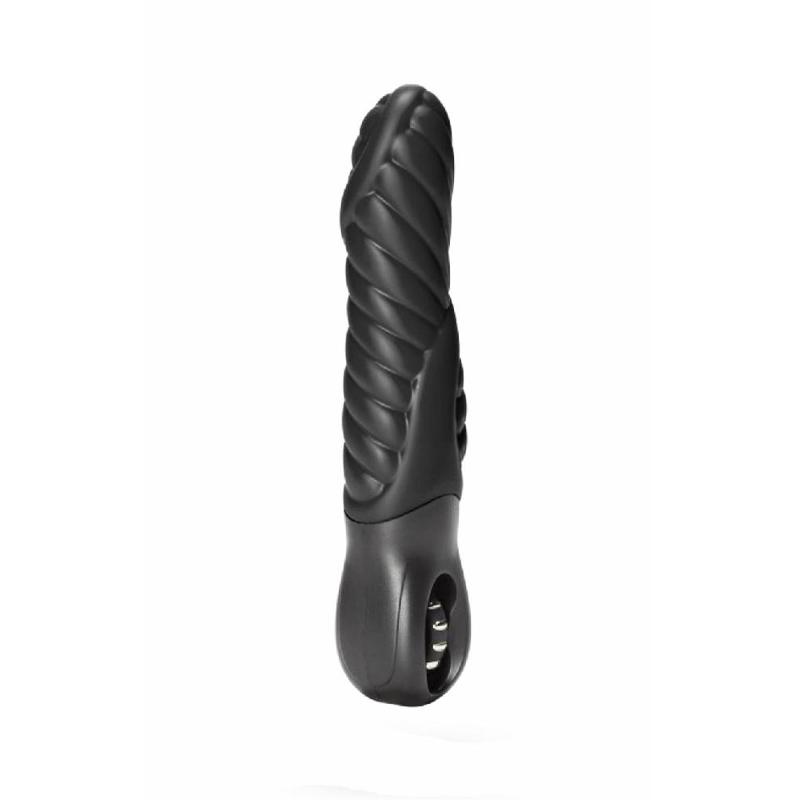 Рельефный вибратор Amor Big Herkules Black (Приложение НЕ Функционирует!)