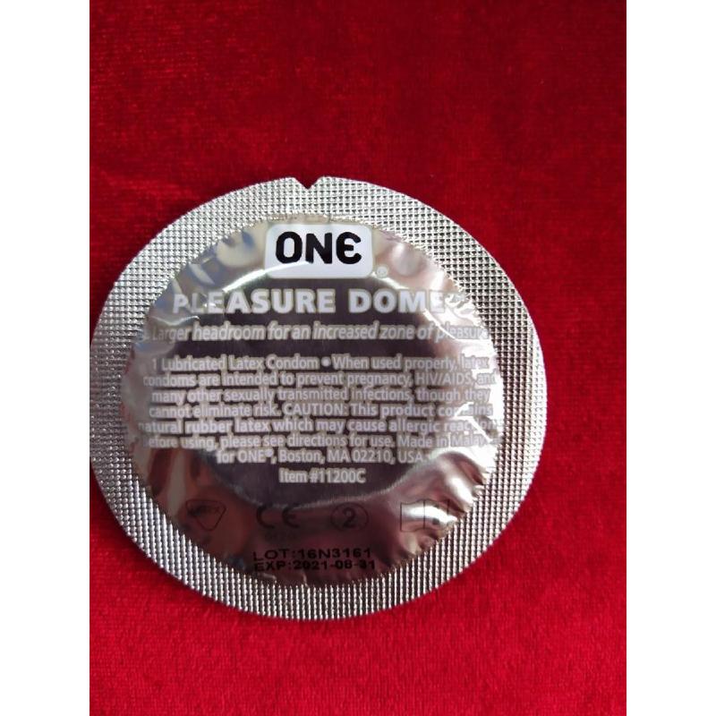 Презервативы ONE Pleasure Dome (анатомические)(по 1 шт)(упаковка может отличаться цветом и рисунком)