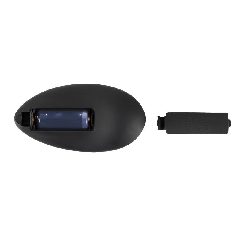 Анальная пробка с пультом и 7 режимами ротации Remote controlled rotating & vibrating plug