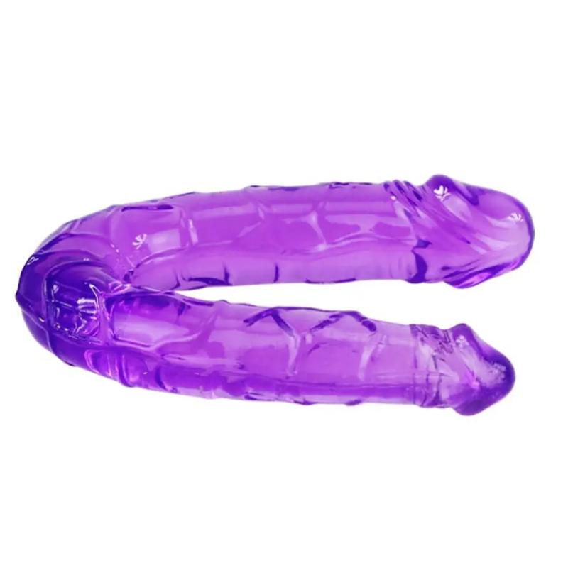 Двойной фаллоимитатор «Double dong» Purple
