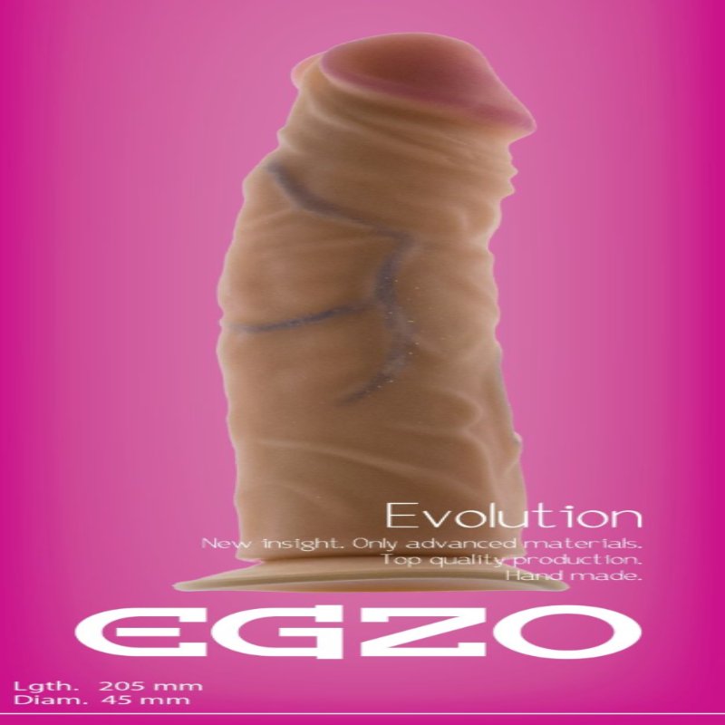 Фаллоимитатор EGZO Ciberskin D002 ( 20,5 см х 4,5 см )