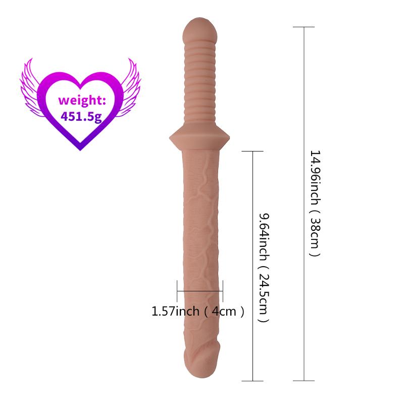 Фаллоимитатор " Arrow with dildo", L 24.5 см D 4 см