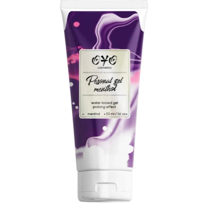 Вагинальный гель на водной основе с пролонгирующим эффектом OYO Personal Gel Menthol, 50 мл