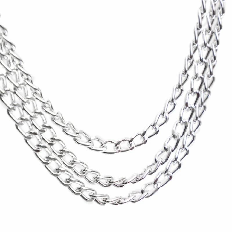 Зажимы для сосков "Clamps three large chains", три цепочки