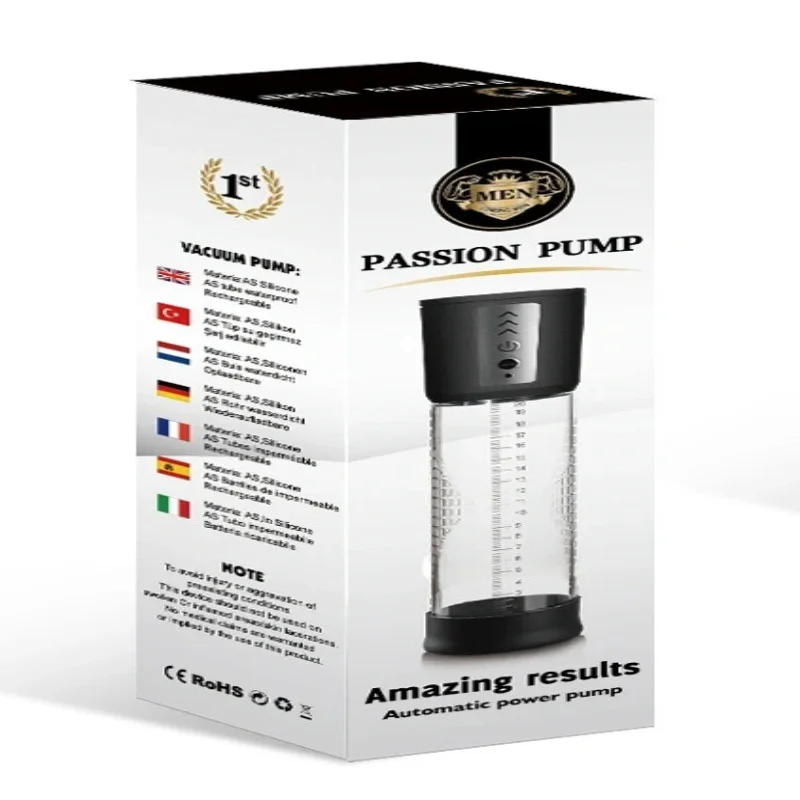 Вакуумный насос CANWIN Passion Pump P058AU автоматический для усиления эрекции