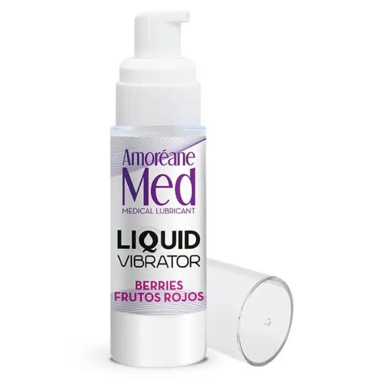Стимулирующий лубрикант от Amoreane Med: Liquid vibrator - Berries ( жидкий вибратор ), 30 ml