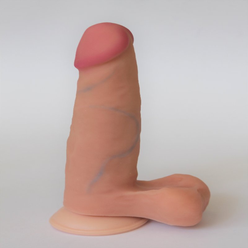 Фаллоимитатор EGZO Ciberskin DS001 ( 18,5 см х 4 см )