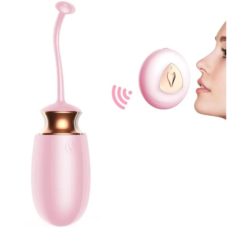 Виброяйцо с подогревом и пультом ДУ - Vibrating Silicone Love EGG USB