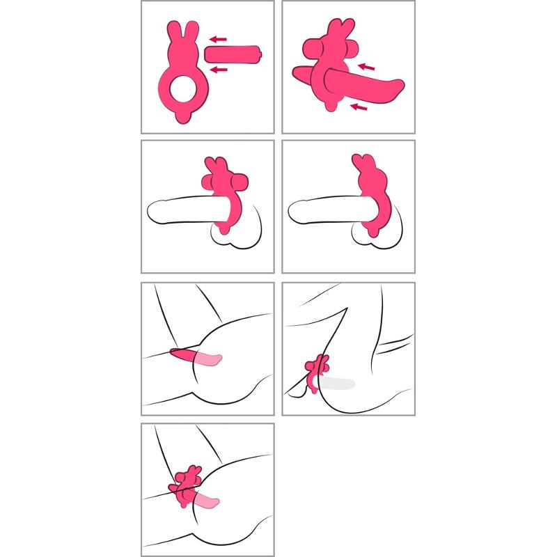 Набор 3в1 CLASSIX Couples Vibrating Starter Kit (мини вибратор, эрекционное кольцо, вибро пуля)