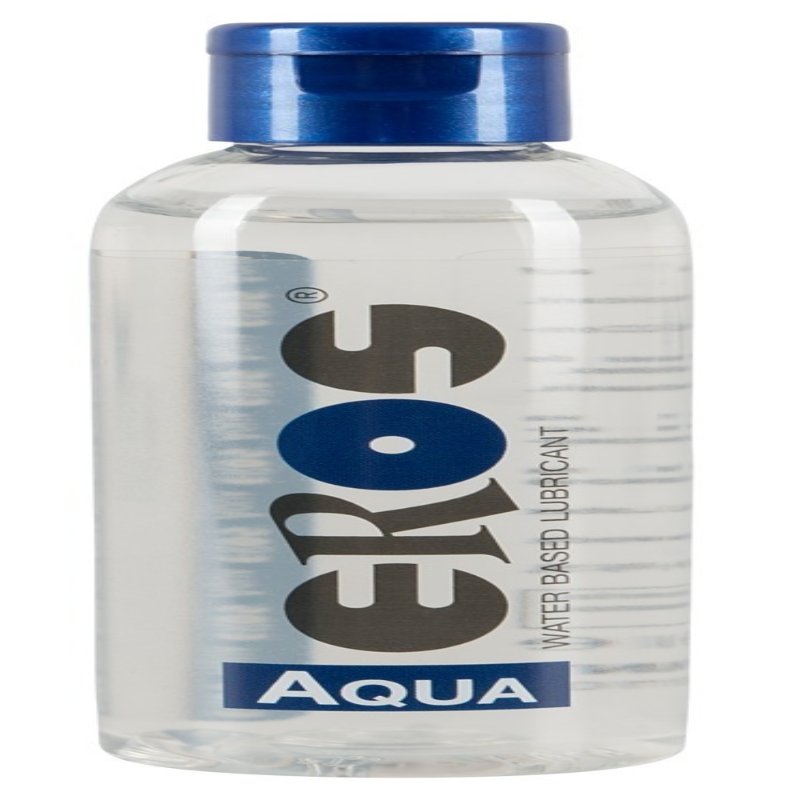 Лубрикант Eros Aqua на водной основе в бутылке 50 мл - зображення 1