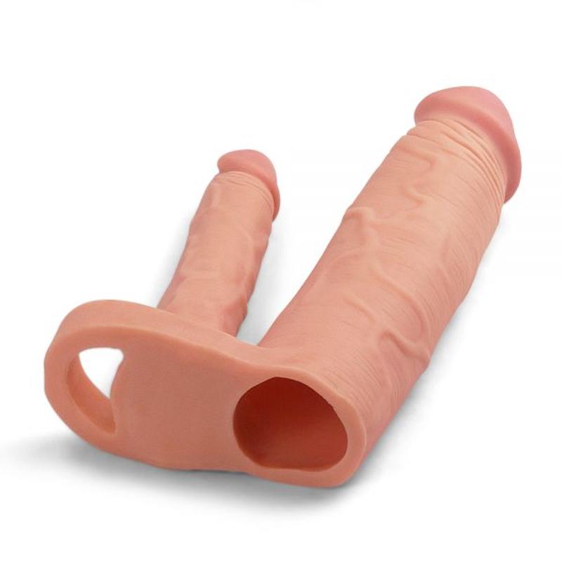 Насадка двойная Add 2" Double Penis Sleeve без вибрации