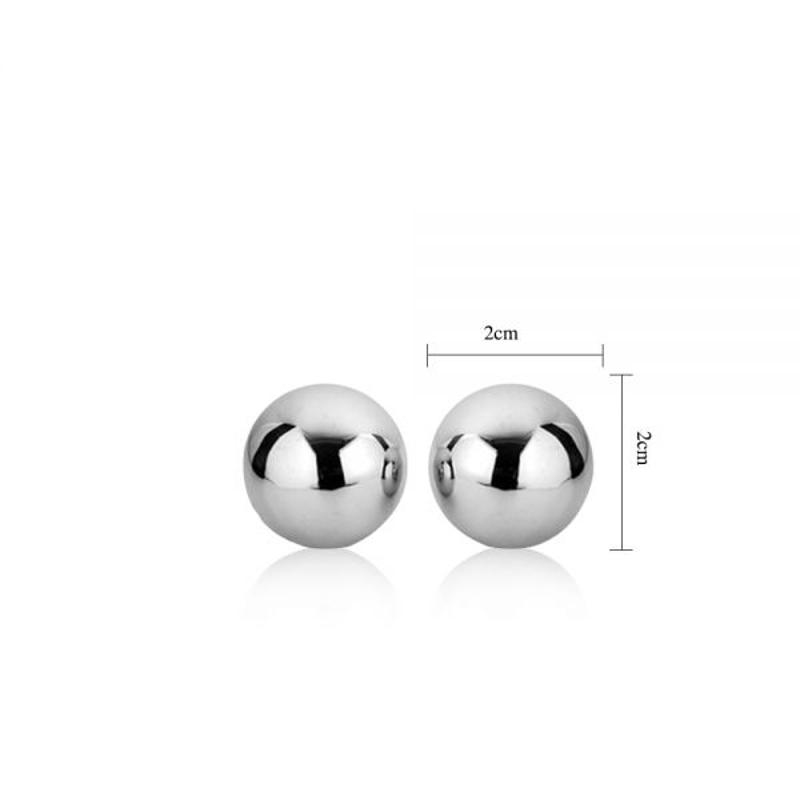 Металлические вагинальные шарики Passion Dual Balls 20mm