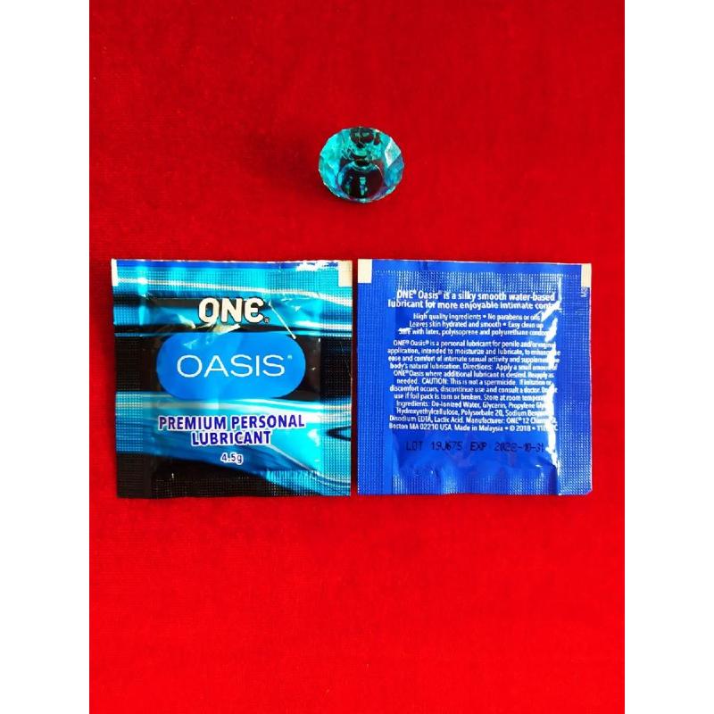 Гель-лубрикант  ONE "OASIS" одноразовая упаковка 4,5 г