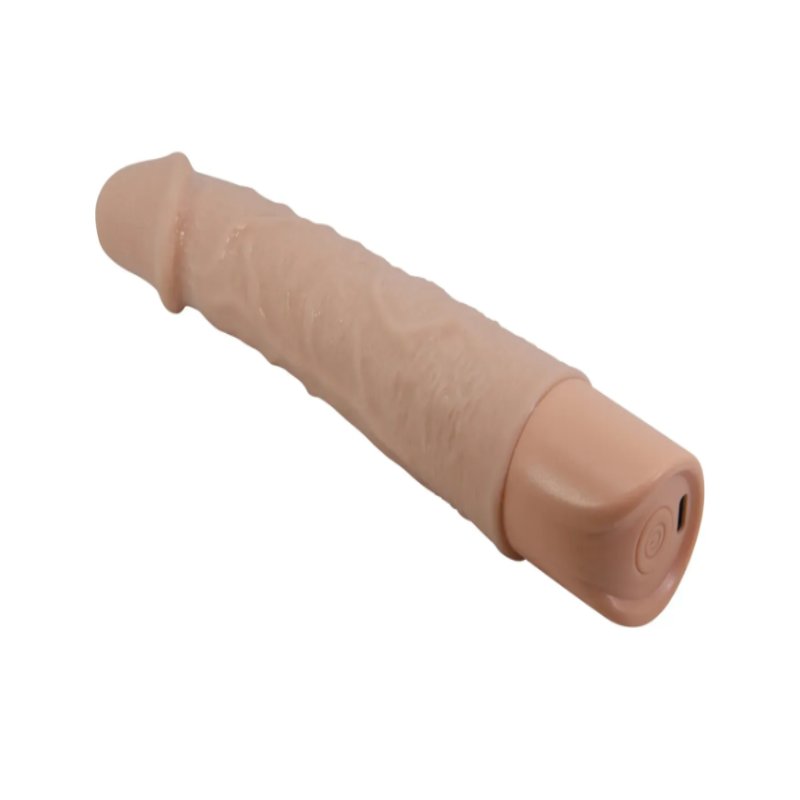 Перезаряжаемый вибратор реалистик Pretty Love - Leander Realistic Vibrating Dildo, BW-500080
