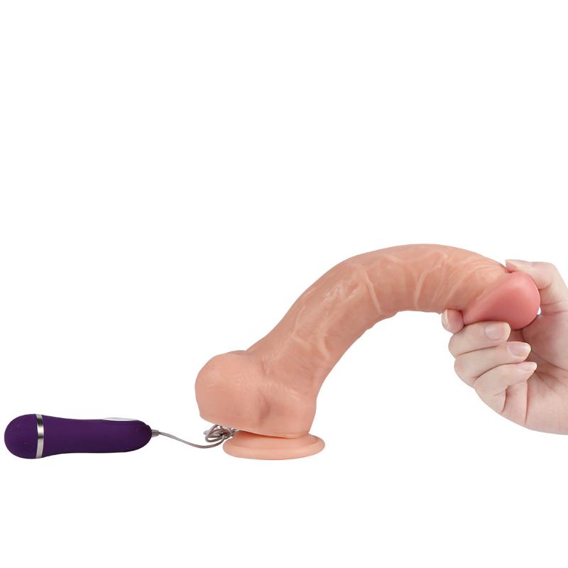 Вибратор "Apolo vibrating dildo" 10 режимов вибрации