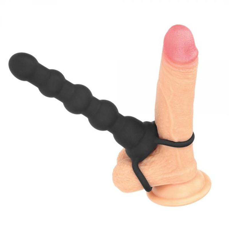 Анальное двойное удовольствие с вибрацией Double Prober Vibrating