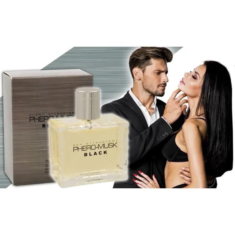Духи с феромонами мужские PHERO-MUSK BLACK, 100 ml