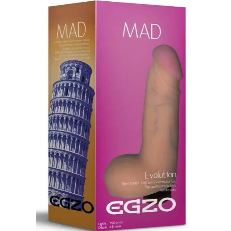 Вибратор EGZO Ciberskin V006 ( 19 см х 4,5 см )