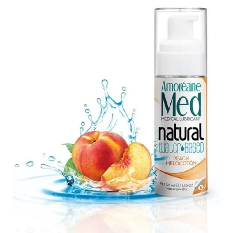 Гель-любрикант AM. Peach Water Based Lubricant с фитопланктоном, 50 мл - зображення 1