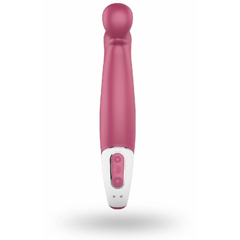 Вибратор Satisfyer Vibes Petting Hippo 12 режимов вибрации розовый