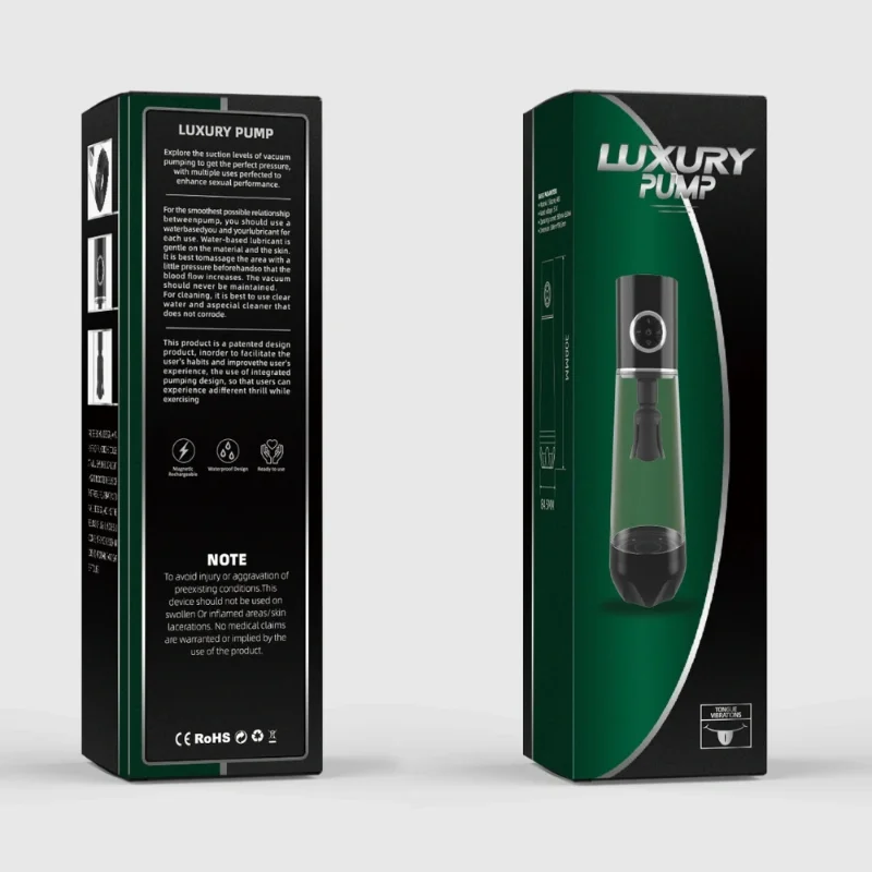 Вакуумная помпа CANWIN P460AU для мужчин, автоматическая, водонепроницаемая, USB, с вибрацией