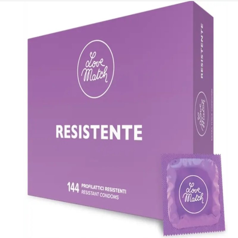 Презервативы повыщенной надежности для анального секса Love Match - Resistente (по 1 шт) - зображення 1
