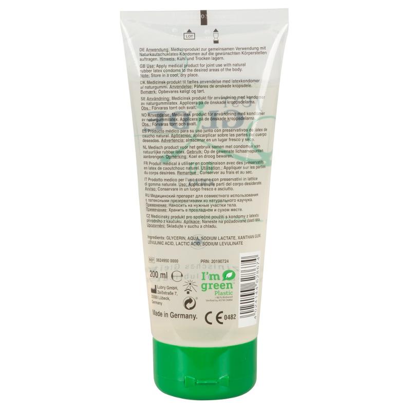 Анальная органическая смазка на водной основе - Just Glide Bio Anal, 200 ml