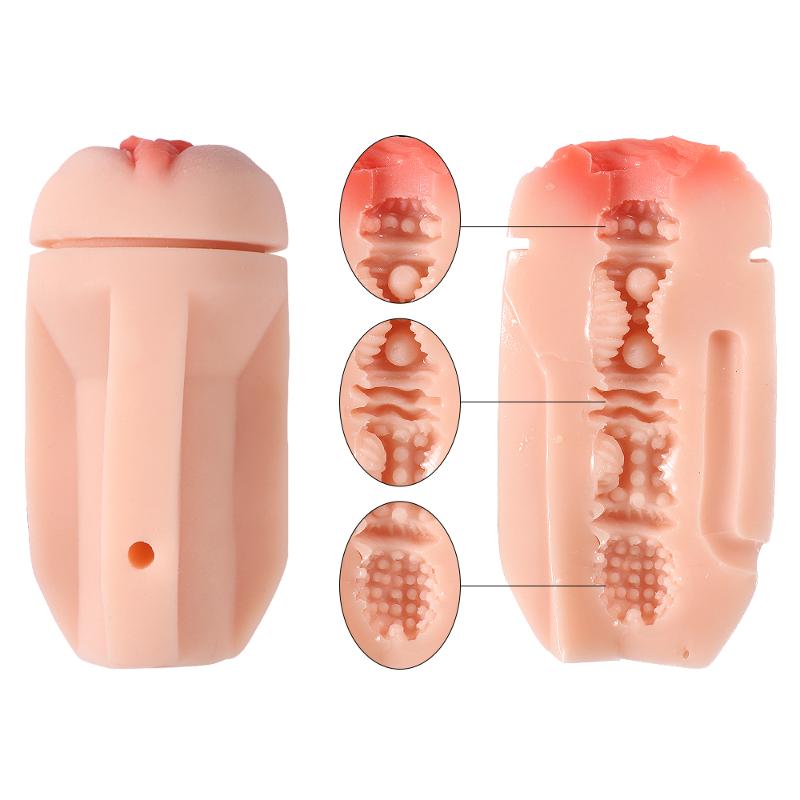 Мастурбато- вагина бутылка Beer bottle masturbation Cup без вибрации телесный
