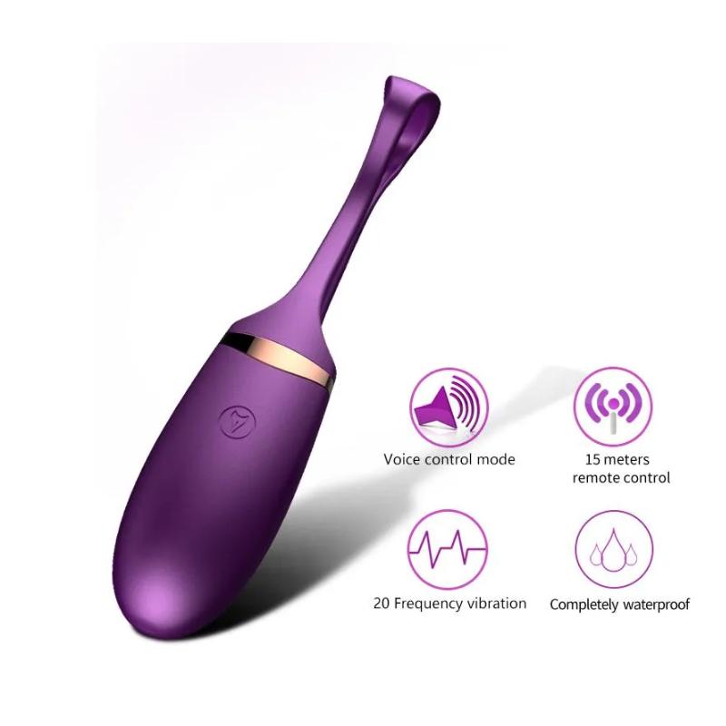 Виброяйцо с пультом ДУ - Vibrating Silicone Love EGG USB