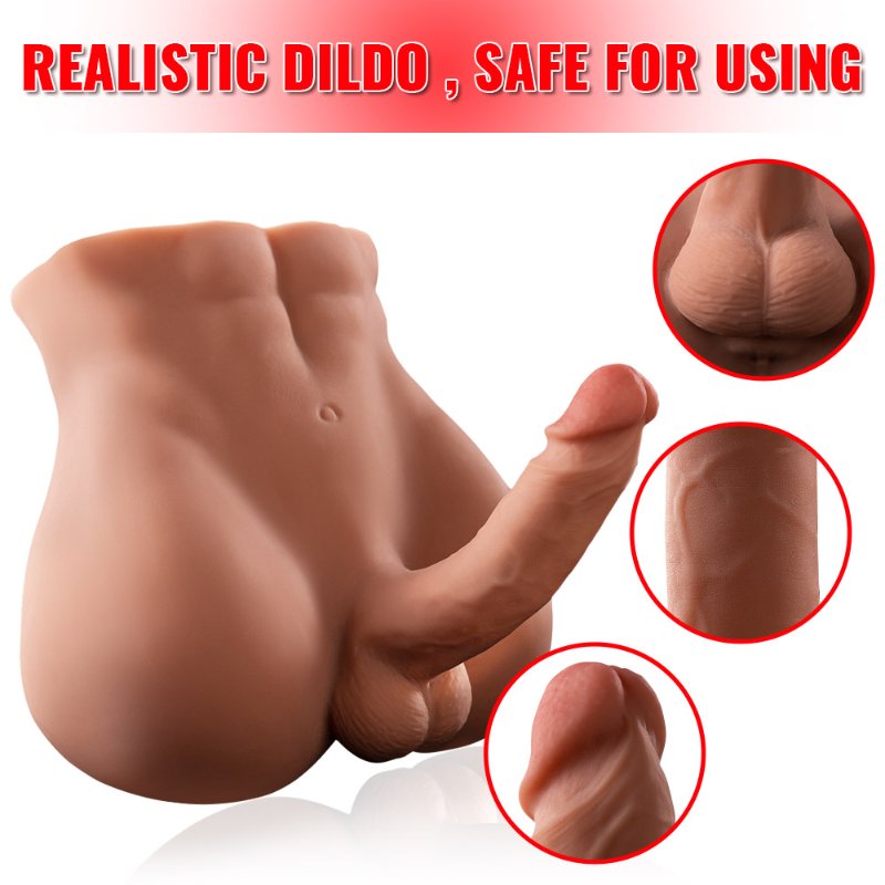 Фаллоимитатор торс реалистичный “Benedict dildo”