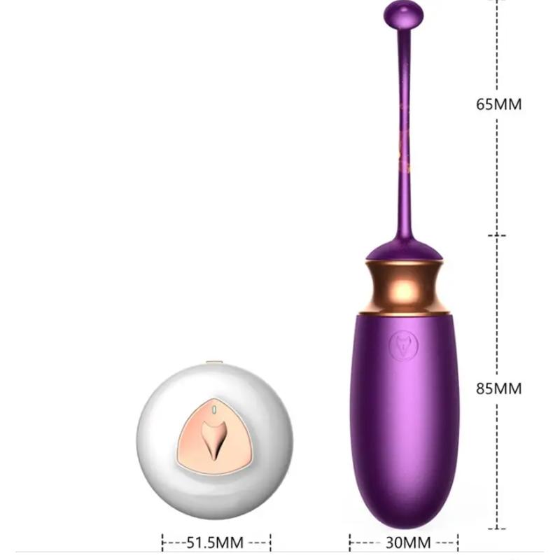 Виброяйцо с подогревом и пультом ДУ - Vibrating Silicone Love EGG USB