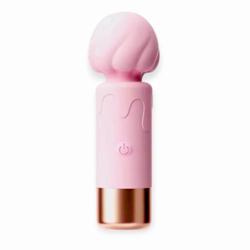 Вибратор микрофон " Milkshake Vibrator", 10 режимов вибрации, розовый