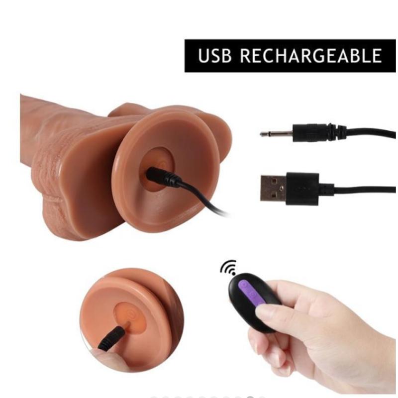 Вибратор с двойной стимуляцией и с 20 режимами вибрации  Brody vibrating