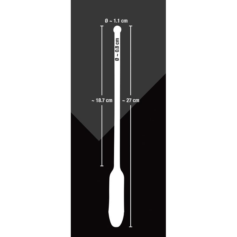 Стимулятор уретральный с вибрацие Silicone Dilator extra long с 7 режимами вибрации