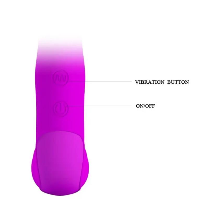 Безременной вибрострапон "ANGELO PURPLE"