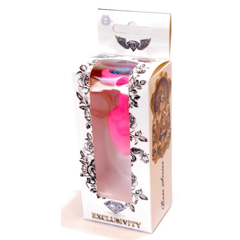Силиконовая анальная пробка Boss Series - Jewellery Pink Silicon PLUG Small Light Blue S