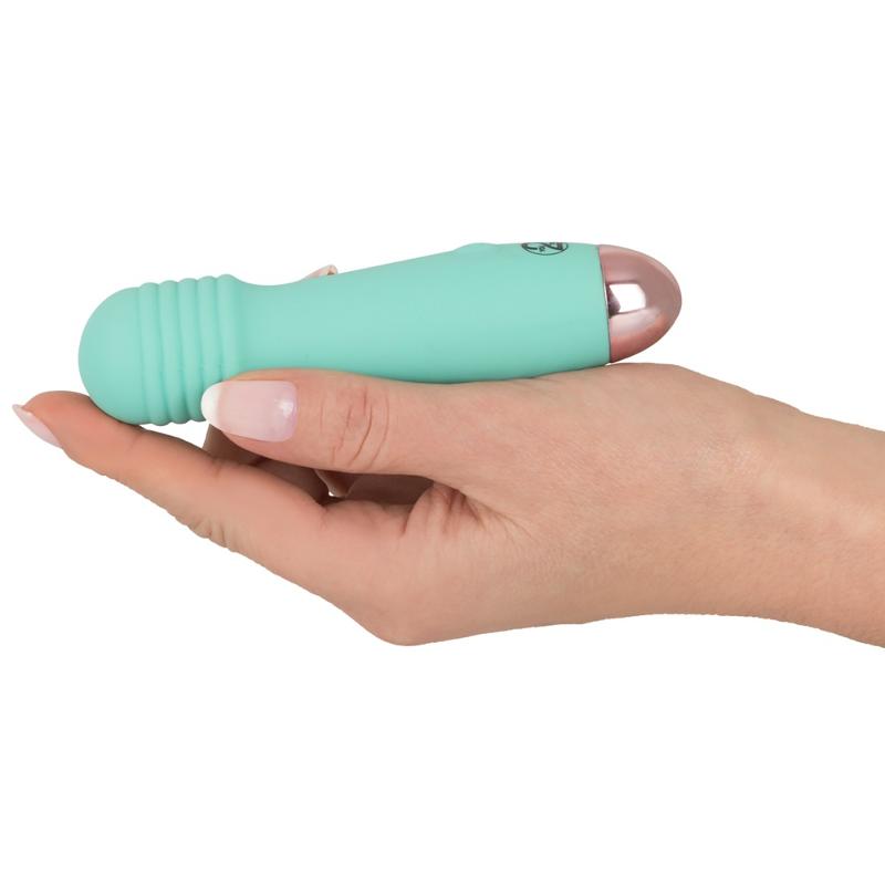 Вибростимулятор с необычной структурой Cuties Mini Vibrator  с 7 различными вибрационными режимами