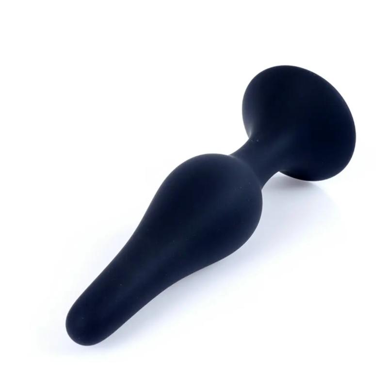 Анальный плаг Silicone Plug Black - Extra Large