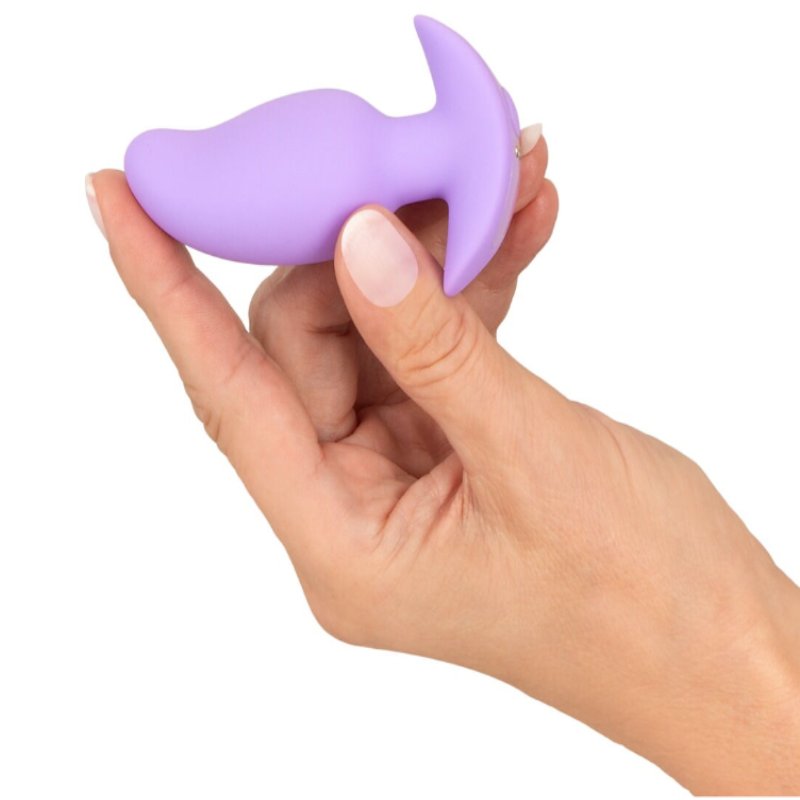 Анальная пробка с вибрацией Vibrating Mini Butt Plug Purple