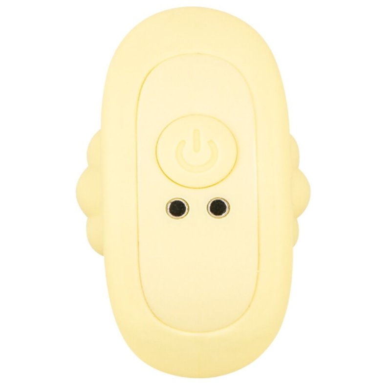 Анальная пробка с вибрацией Vibrating Mini Butt Plug Yellow
