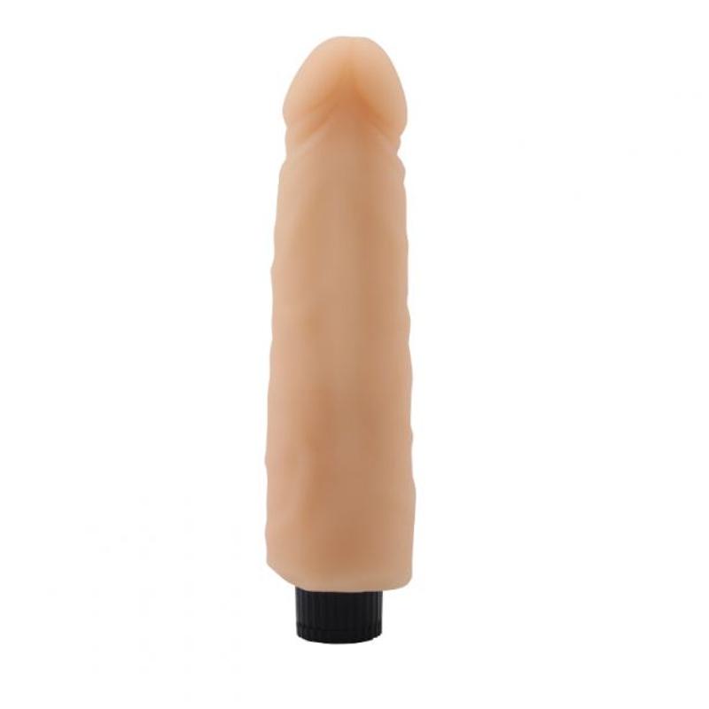 Вибромассажер 7.5" Vibrating Cock No.04, Flesh