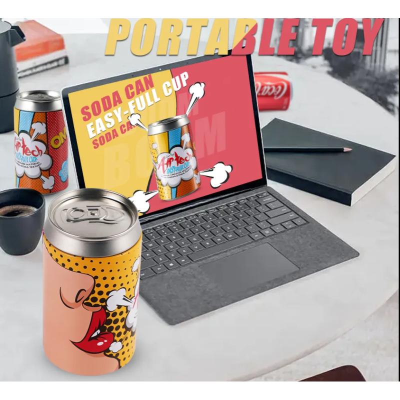 Мастурбатор Мужская карманная киска Soda cup