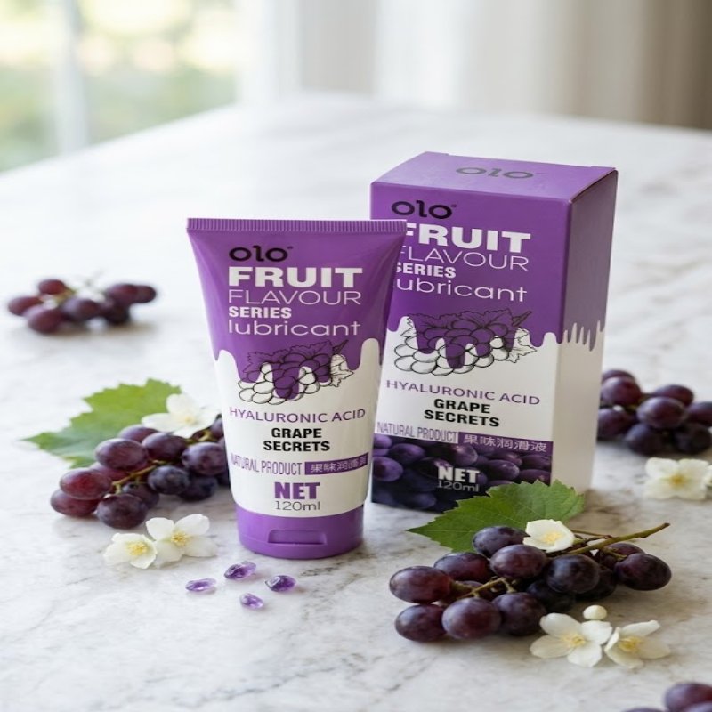 Лубрикант OLO Fruit Flavour Series — Grape Secrets (Виноград)