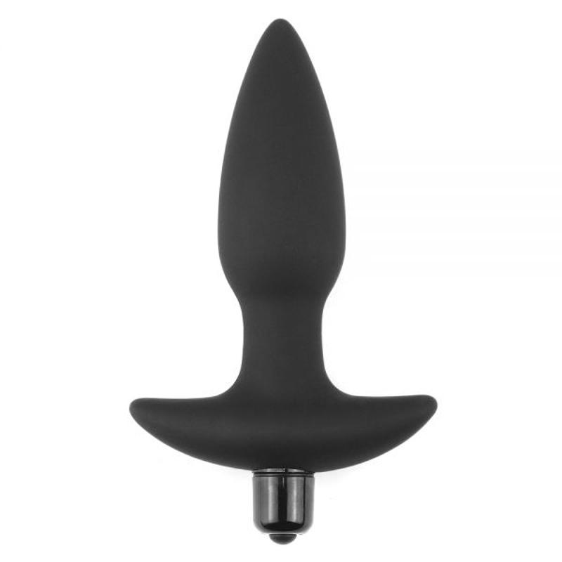Анальная пробка с мощным виброэлементом и 10 режимами вибрации Vibrating Anal Plug