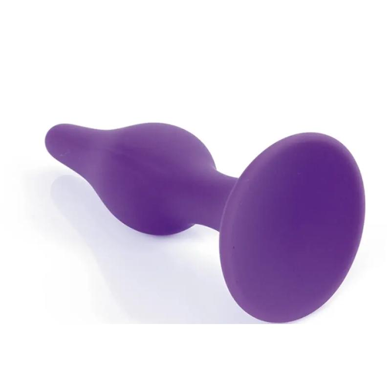 Анальный плаг Silicone Plug Purple - Medium