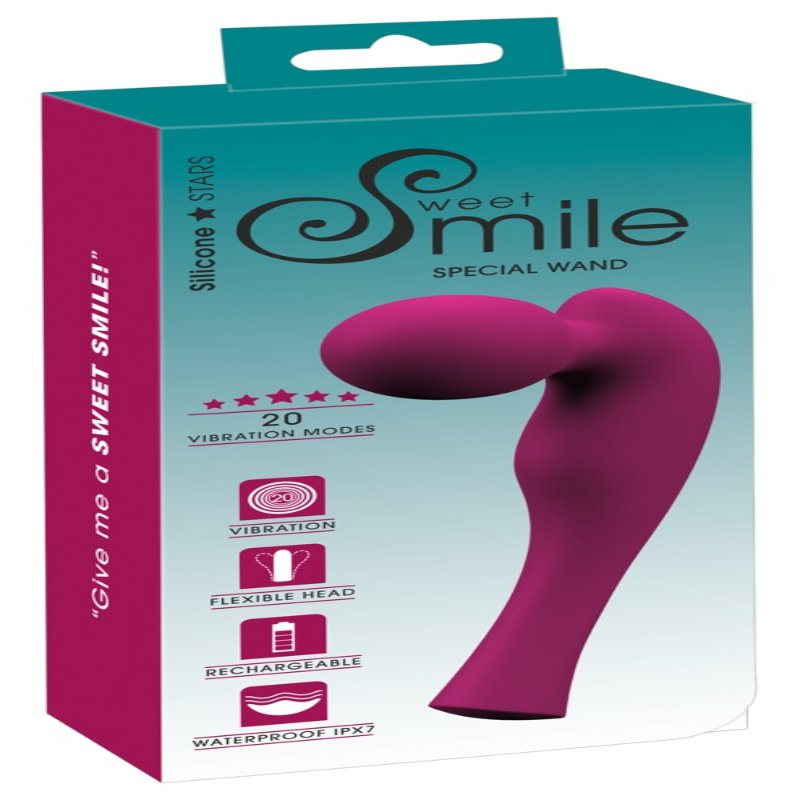 Вибратор Sweet Smile Special Wand, фиолетовый - зображення 1