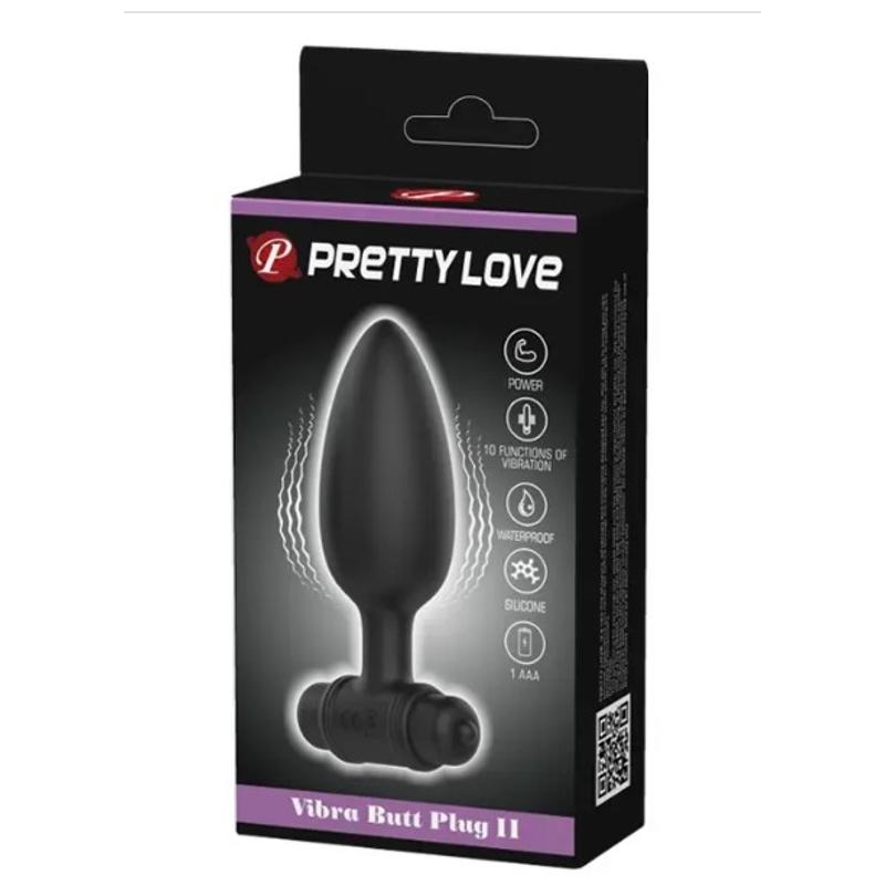 Анальный стимулятор с вибрацией Pretty Love Vibra Butt Plug II