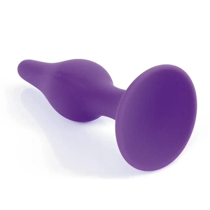 Анальный плаг Silicone Plug Purple - Small