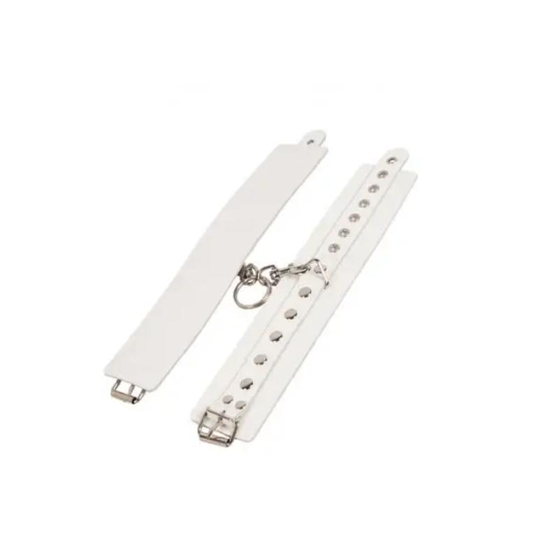 Наручники Leather Restraints Hand Cuffs, White