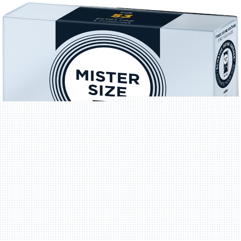 Презервативы Mister Size 53 mm (3 шт) - зображення 1